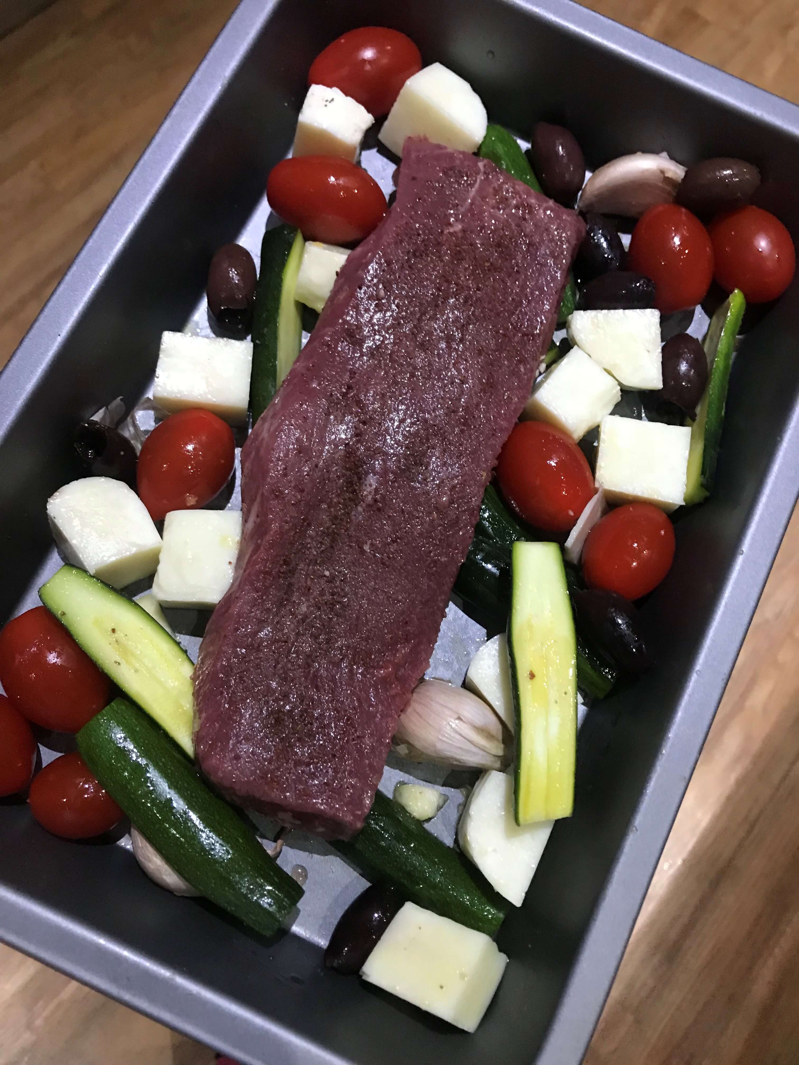 Lamb and Veg - pre oven